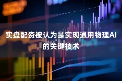 实盘配资被认为是实现通用物理AI的关键技术