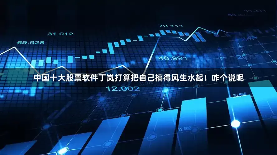 中国十大股票软件丁岚打算把自己搞得风生水起！咋个说呢