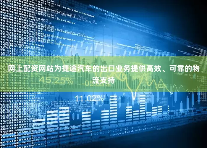 网上配资网站为捷途汽车的出口业务提供高效、可靠的物流支持